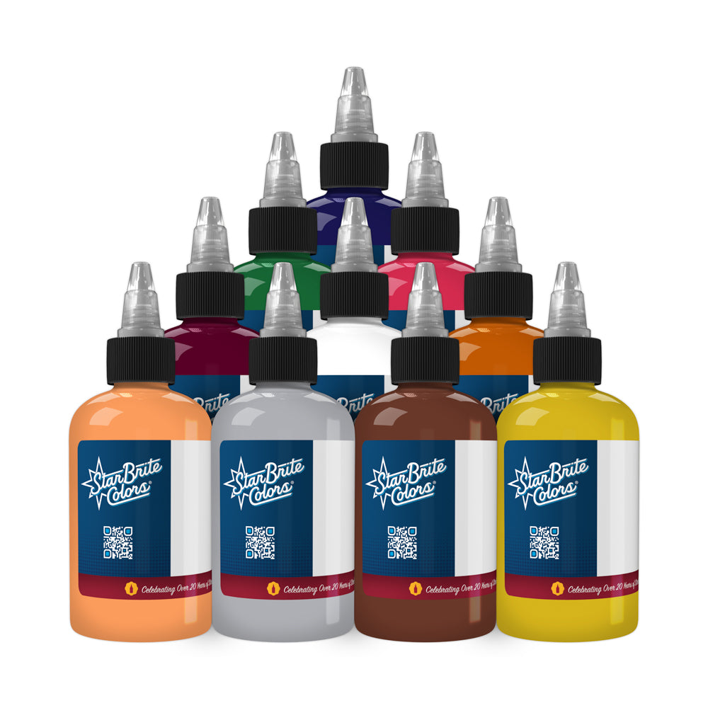 StarBrite Tattoo Ink Rakel Series Set
