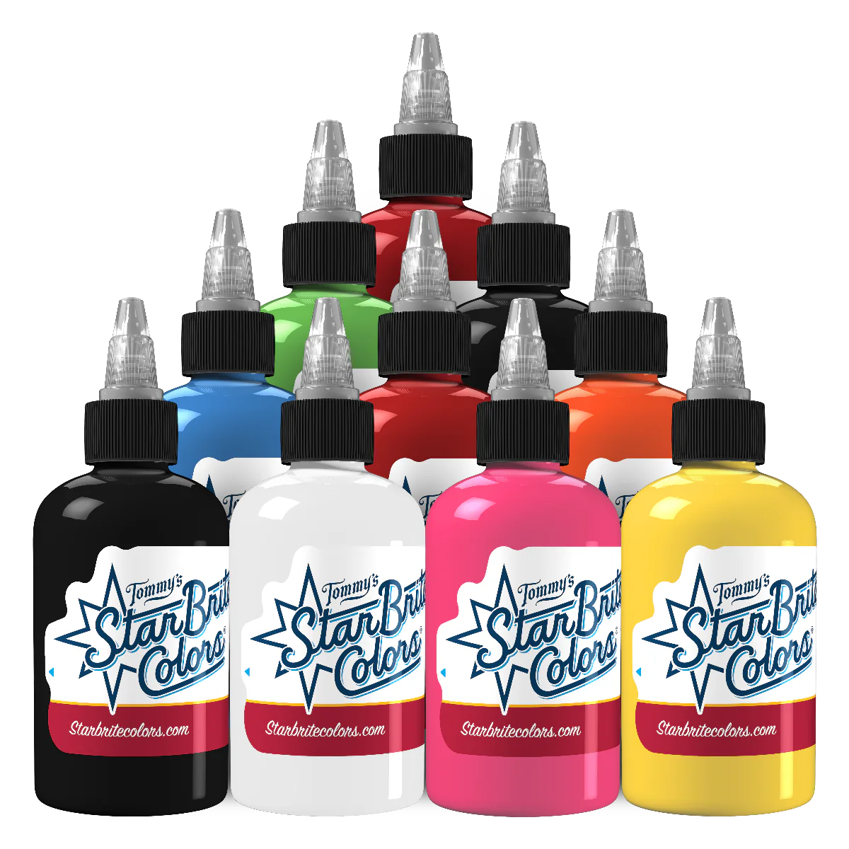 StarBrite Tattoo Ink Top Seller Set