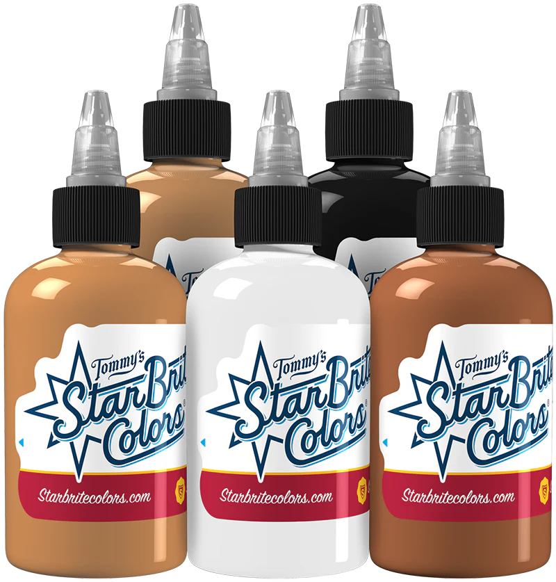 StarBrite Tattoo Ink Fleshtone Set