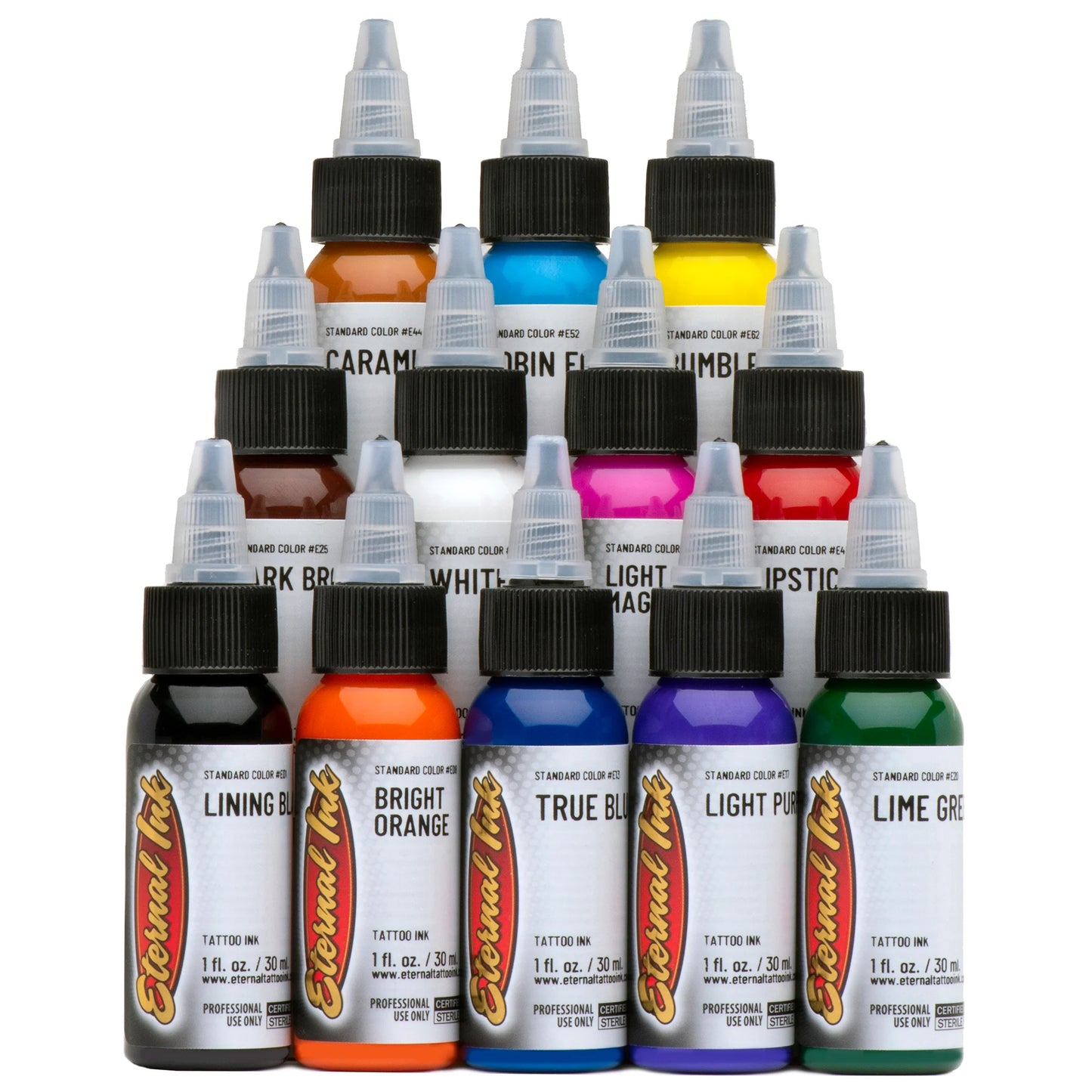 Eternal Tattoo Ink Sample Set