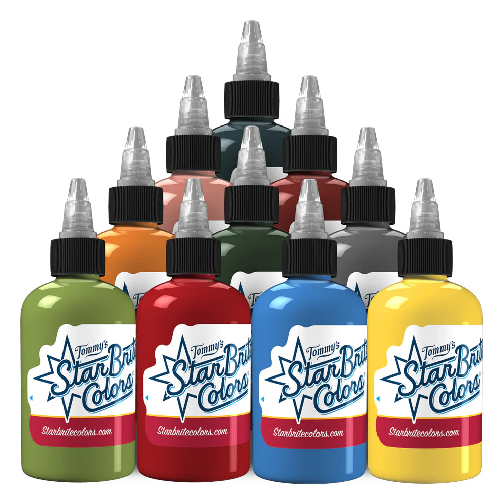 StarBrite Tattoo Ink Traditional Set