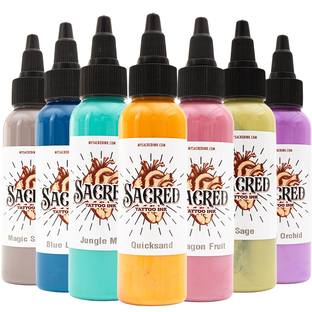 Sacred Tattoo Ink Jungle Set