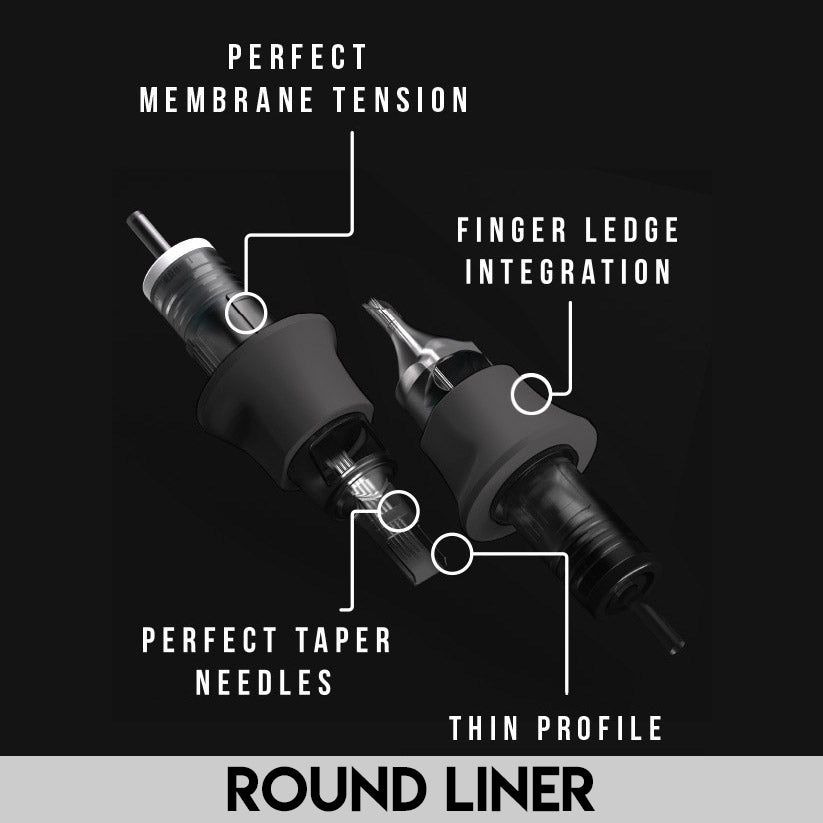 Round Liner Tattoo Needle Cartridges