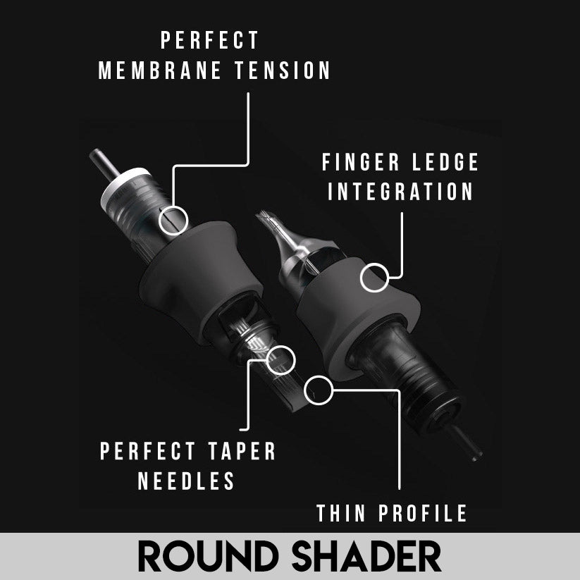 Round Shader Tattoo Needle Cartridges