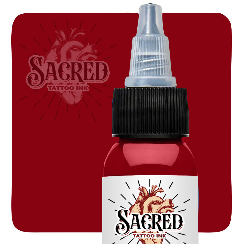 Sacred Tattoo Ink Cherry Red