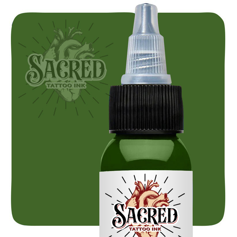 Sacred Tattoo Ink Dark Wasabi