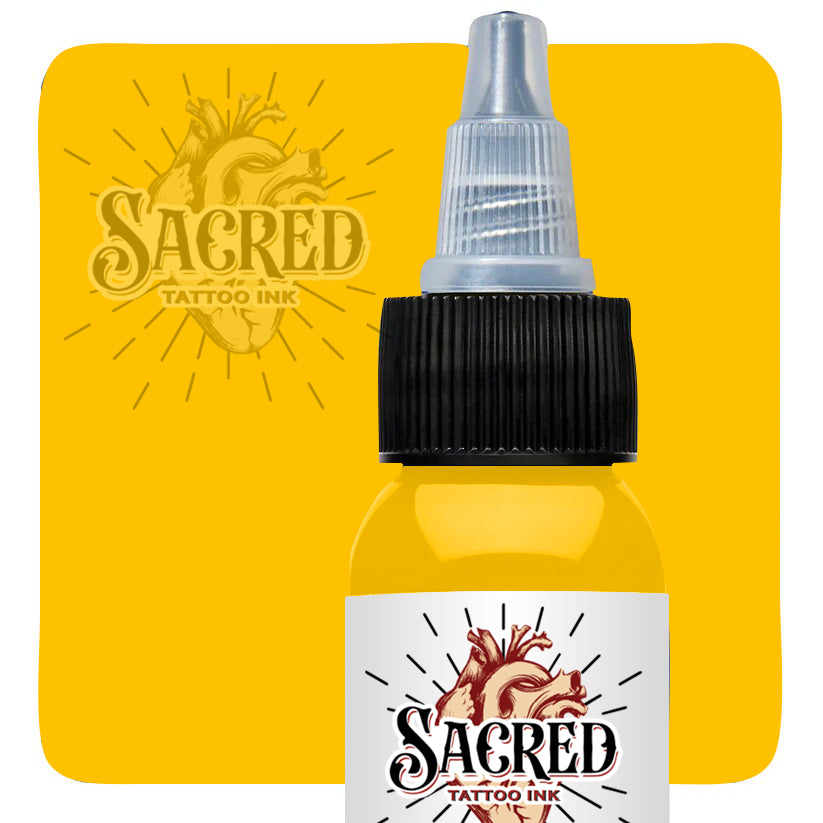 Sacred Tattoo Ink Lemon Yellow