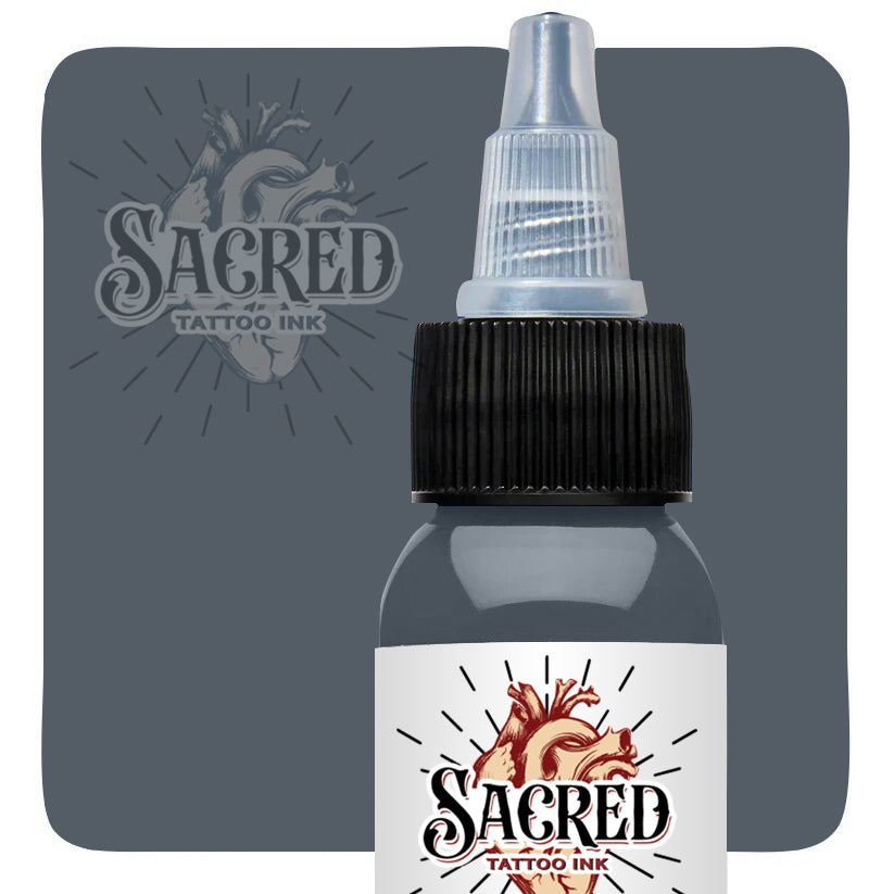 Sacred Tattoo Ink Opaque Gray Dark