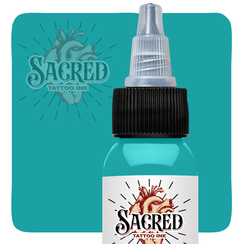 Sacred Tattoo Ink Texas Teal