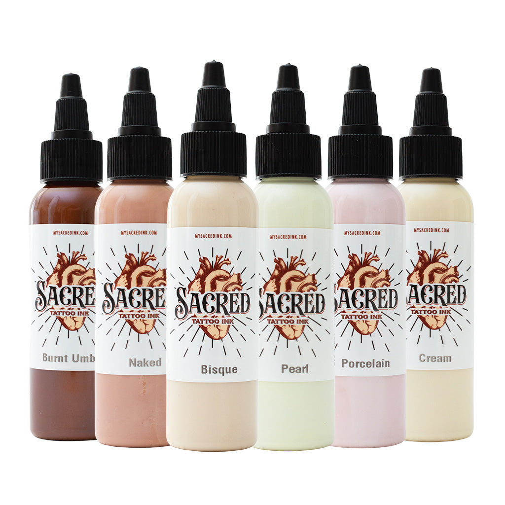 Sacred Tattoo Ink Skintone Set