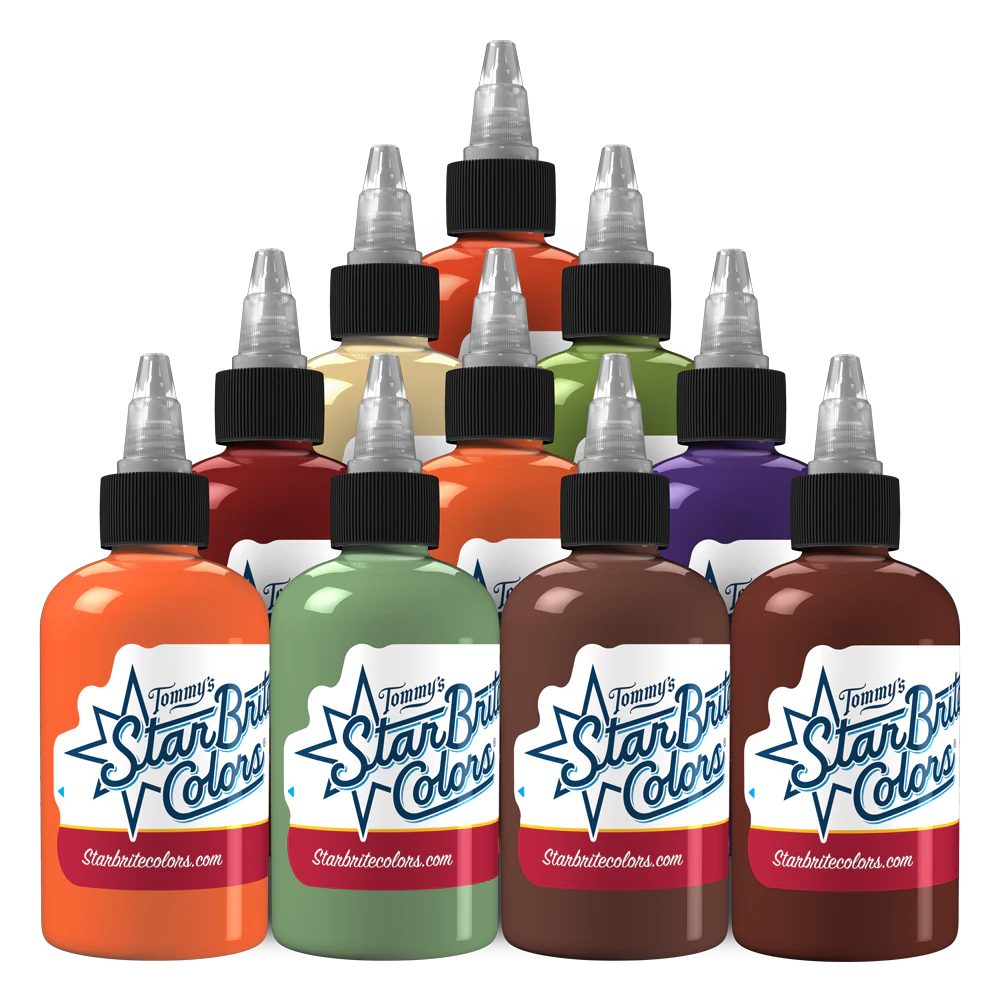 StarBrite Tattoo Ink Payne Portrait Set