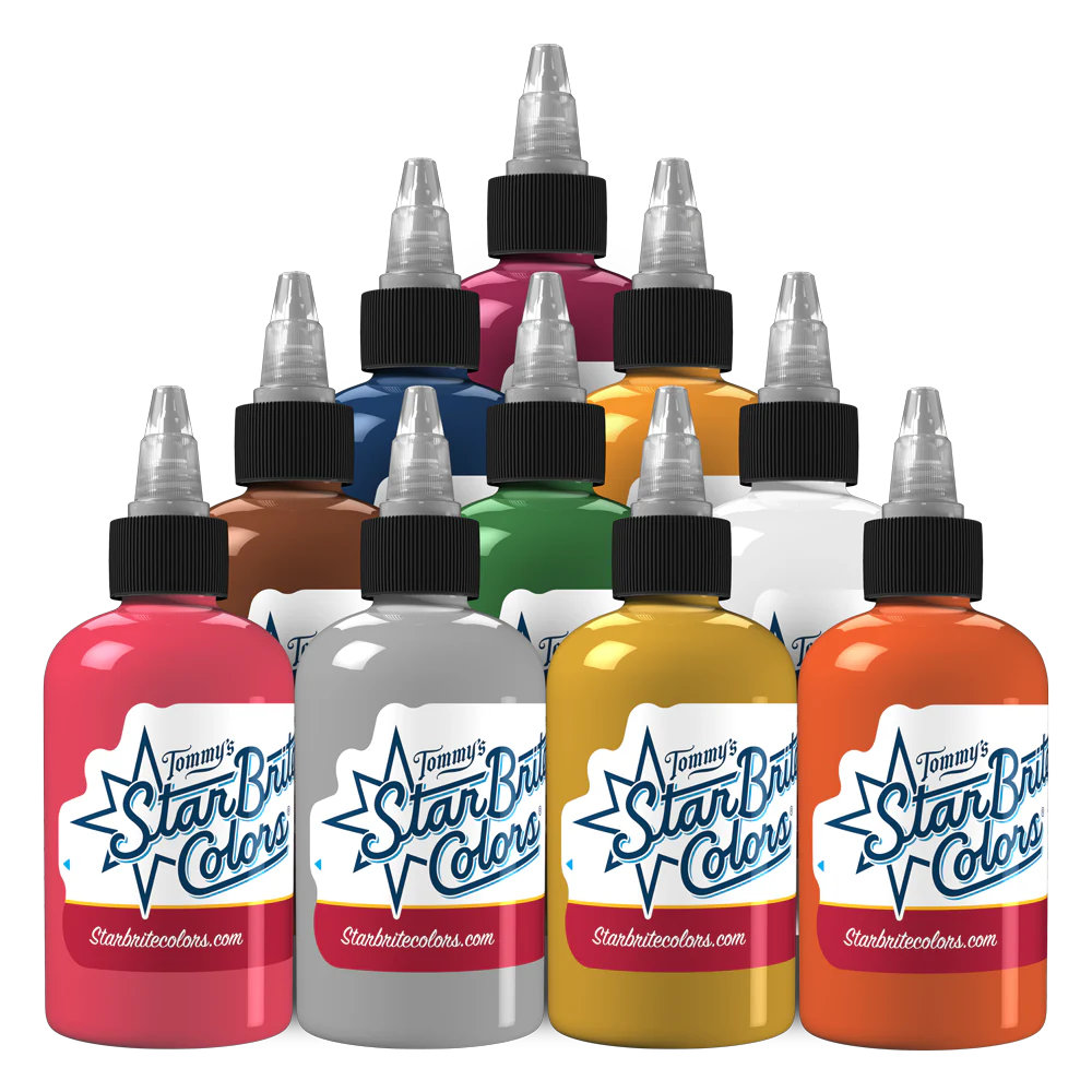 StarBrite Tattoo Ink Rakel Series Set