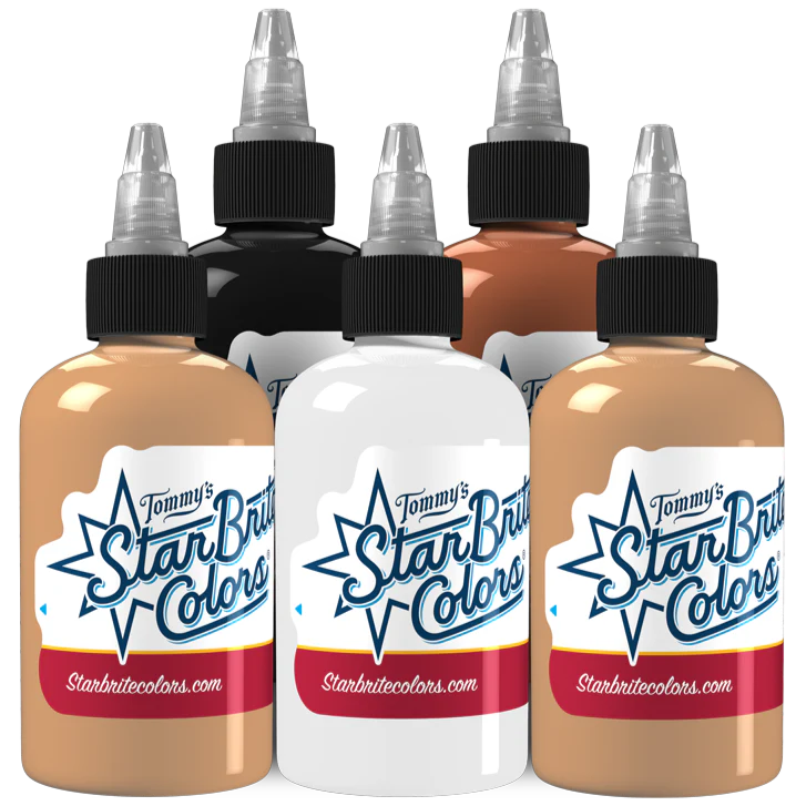 StarBrite Tattoo Ink Skintone Set