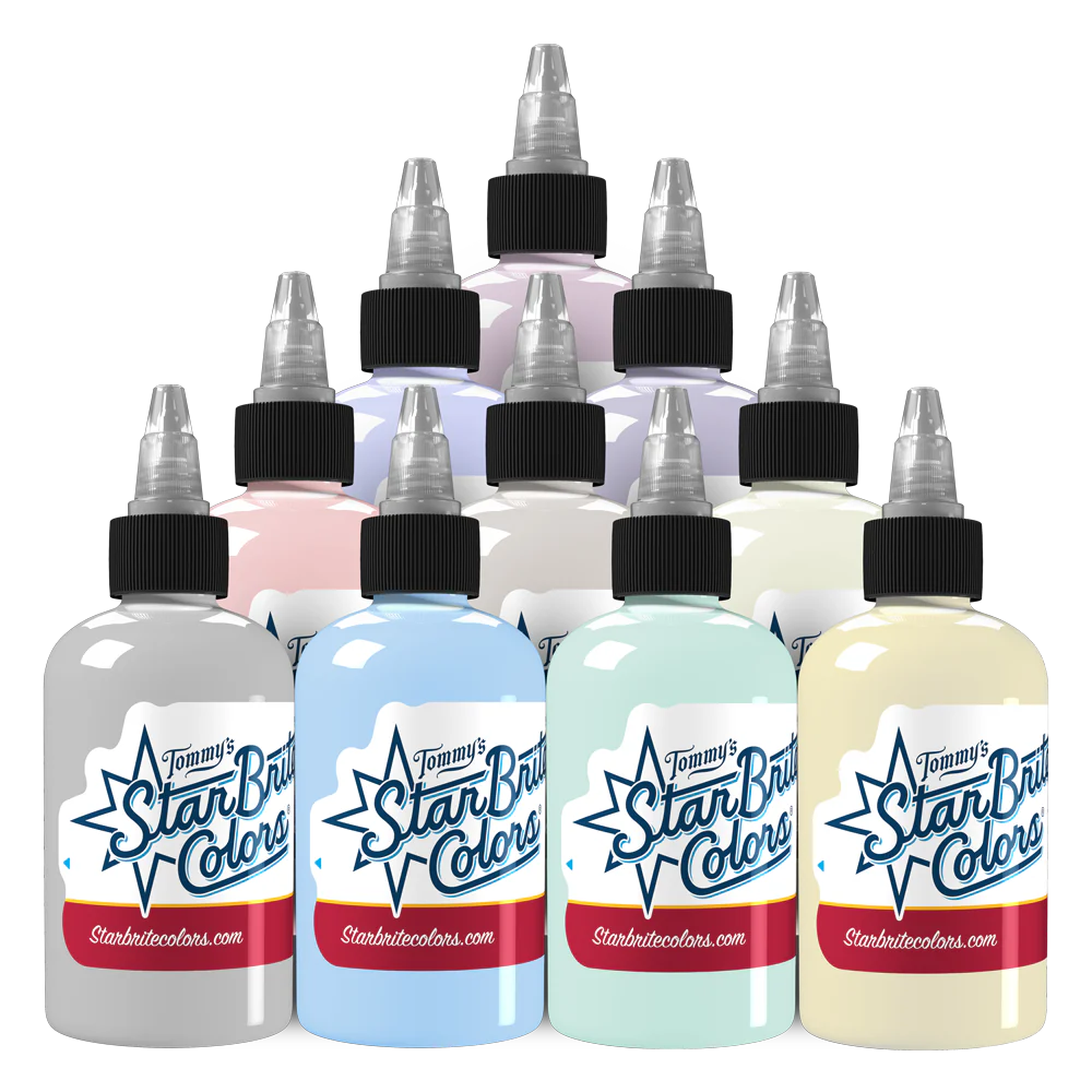 StarBrite Tattoo Ink Soft Pastel Set