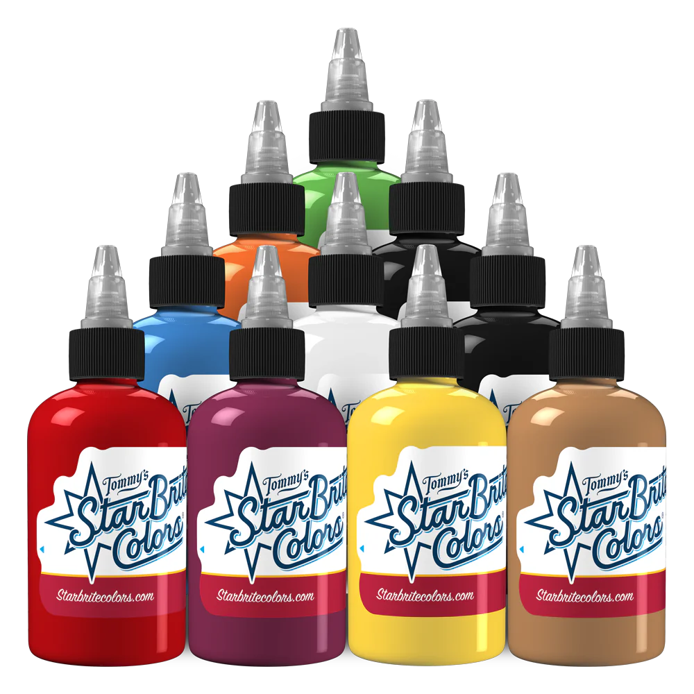 StarBrite Tattoo Ink Starter Set