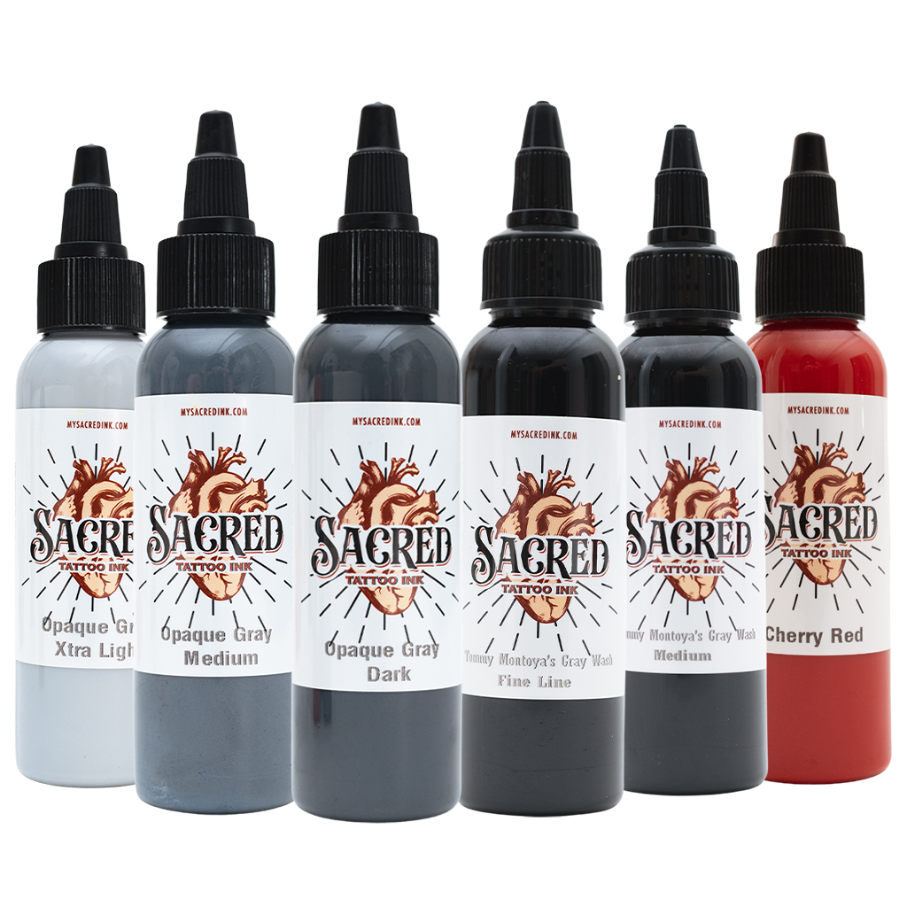 Sacred Tattoo Ink Trash Polka Set