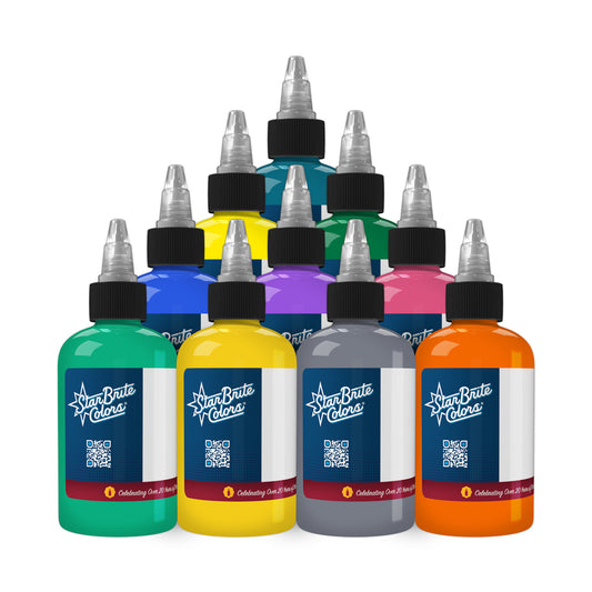 StarBrite Tattoo Ink Floral Series Set - Professional Tattoo Ink Set — Curated Studio Collection for Artists