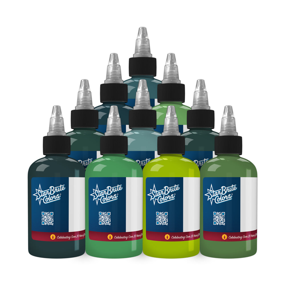 StarBrite Tattoo Ink Subterranean Set