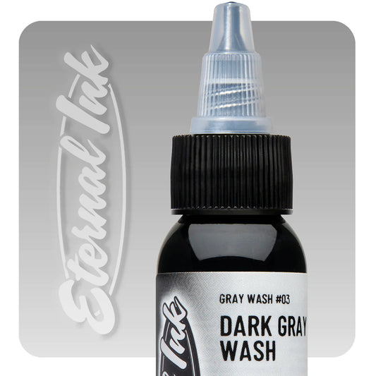 Eternal Tattoo Ink Dark Gray Wash