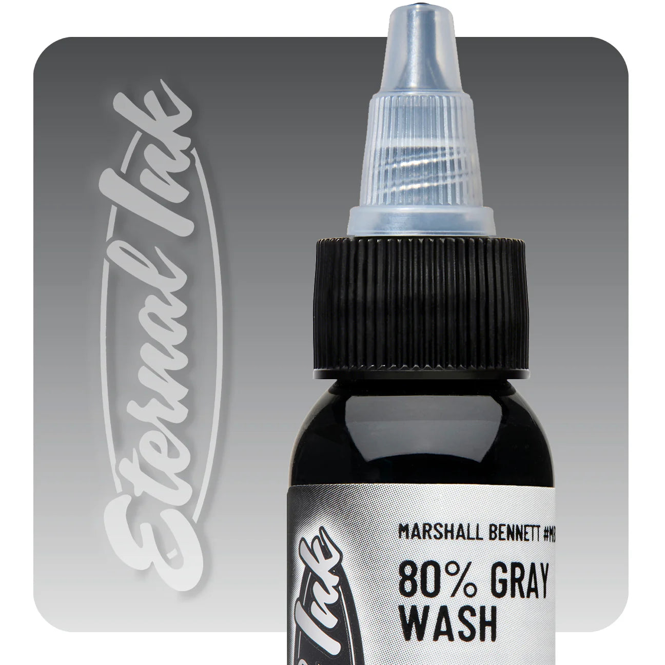 Eternal Tattoo Ink – Marshall Bennett 80% Gray Wash