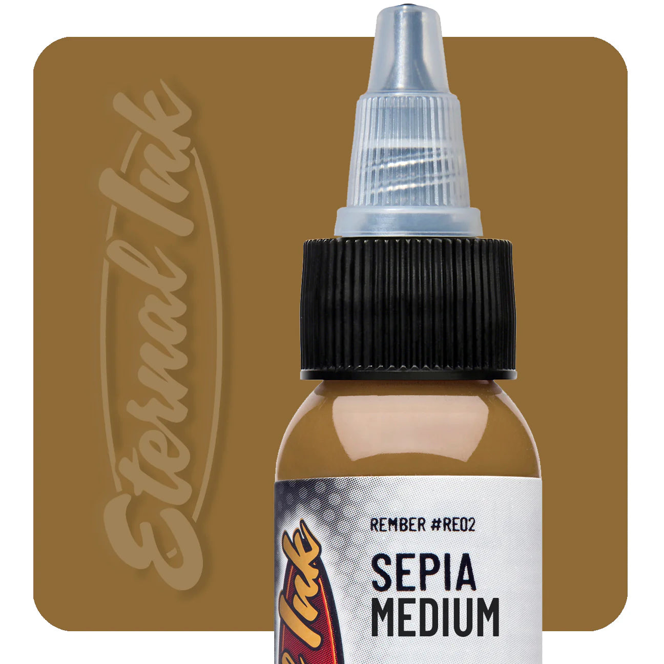 Eternal Tattoo Ink Sepia Medium