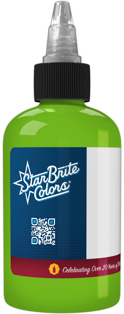 StarBrite Tattoo Ink Brite Green - Professional Green Tattoo Ink for Traditional, Realism, and Nature Tattoos