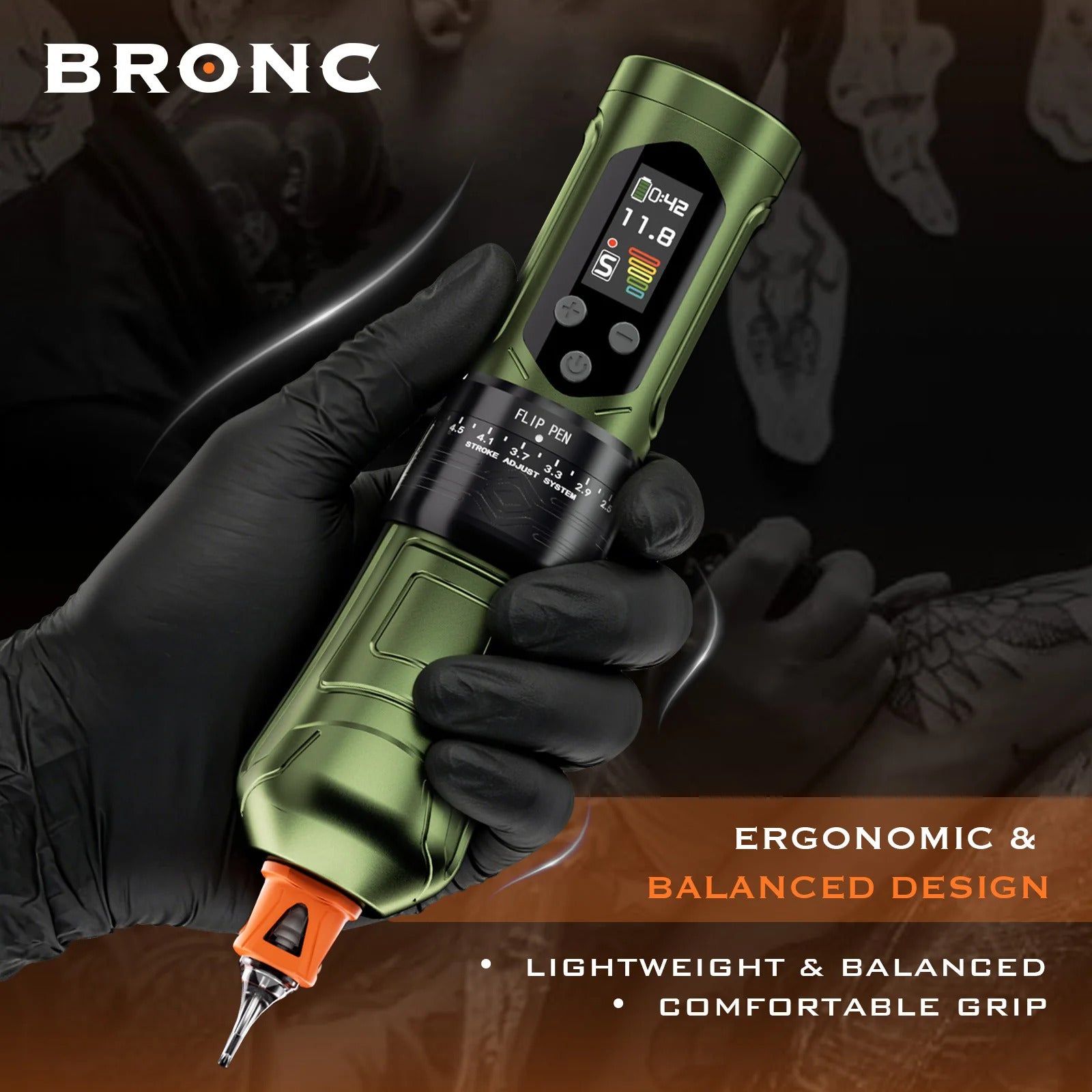 Bronc X2 NEO Tattoo Machine – Joker Tattoo Supply