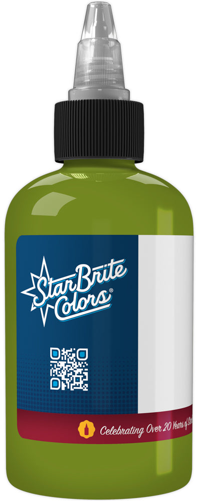 StarBrite Tattoo Ink Camouflage Green - Professional Green Tattoo Ink for Traditional, Realism, and Nature Tattoos