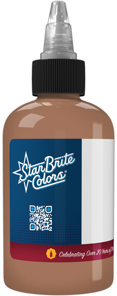 StarBrite Tattoo Ink Flint Brown - Professional Brown Tone Tattoo Ink for Realism, Portraits, and Earth Tones
