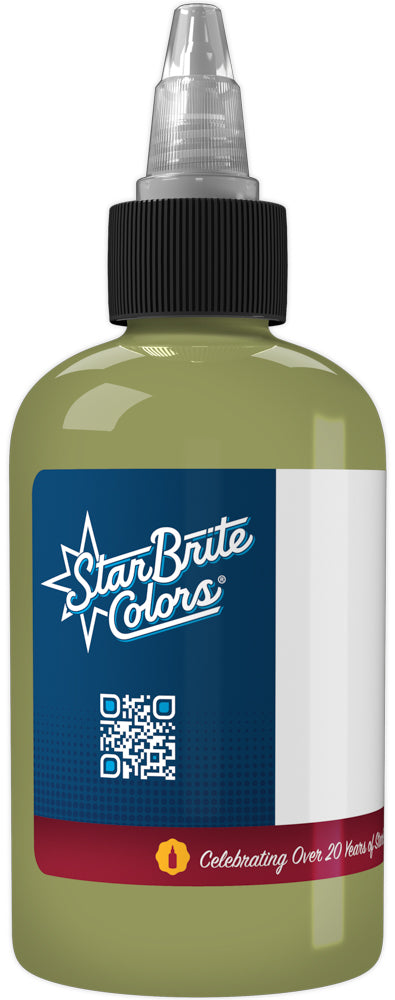 StarBrite Tattoo Ink Florida Moss - Professional Green Tattoo Ink for Traditional, Realism, and Nature Tattoos