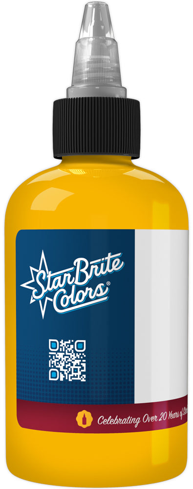 StarBrite Tattoo Ink Gold - Professional Yellow & Gold Tattoo Ink for Bold Bright Color Tattoos
