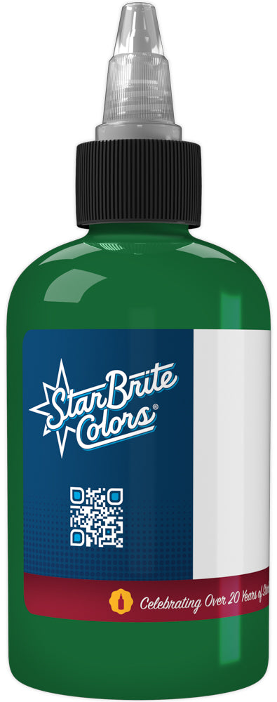 StarBrite Tattoo Ink Green Field - Professional Green Tattoo Ink for Traditional, Realism, and Nature Tattoos