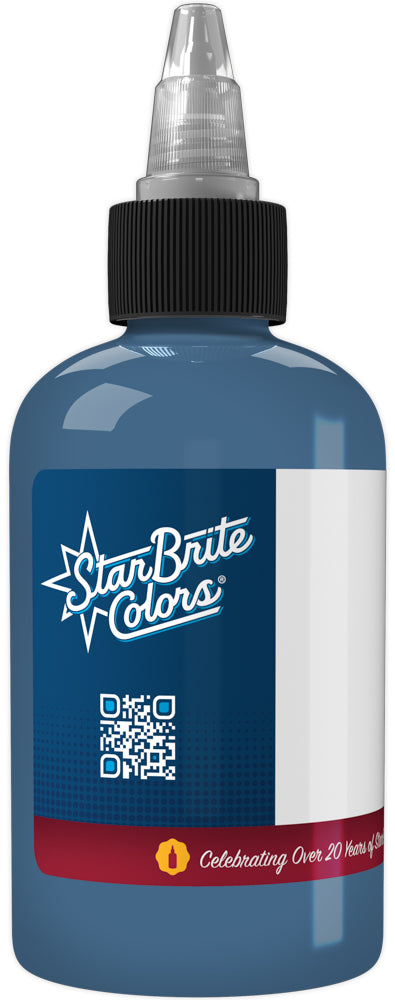 StarBrite Tattoo Ink Gunmetal Blue - Professional Gray Tone Tattoo Ink for Black and Grey Work and Blending