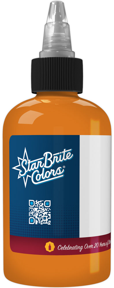 StarBrite Tattoo Ink Mango - Professional Orange Tattoo Ink for Traditional and Vibrant Color Work