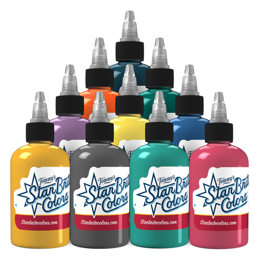 StarBrite Tattoo Ink Floral Series Set